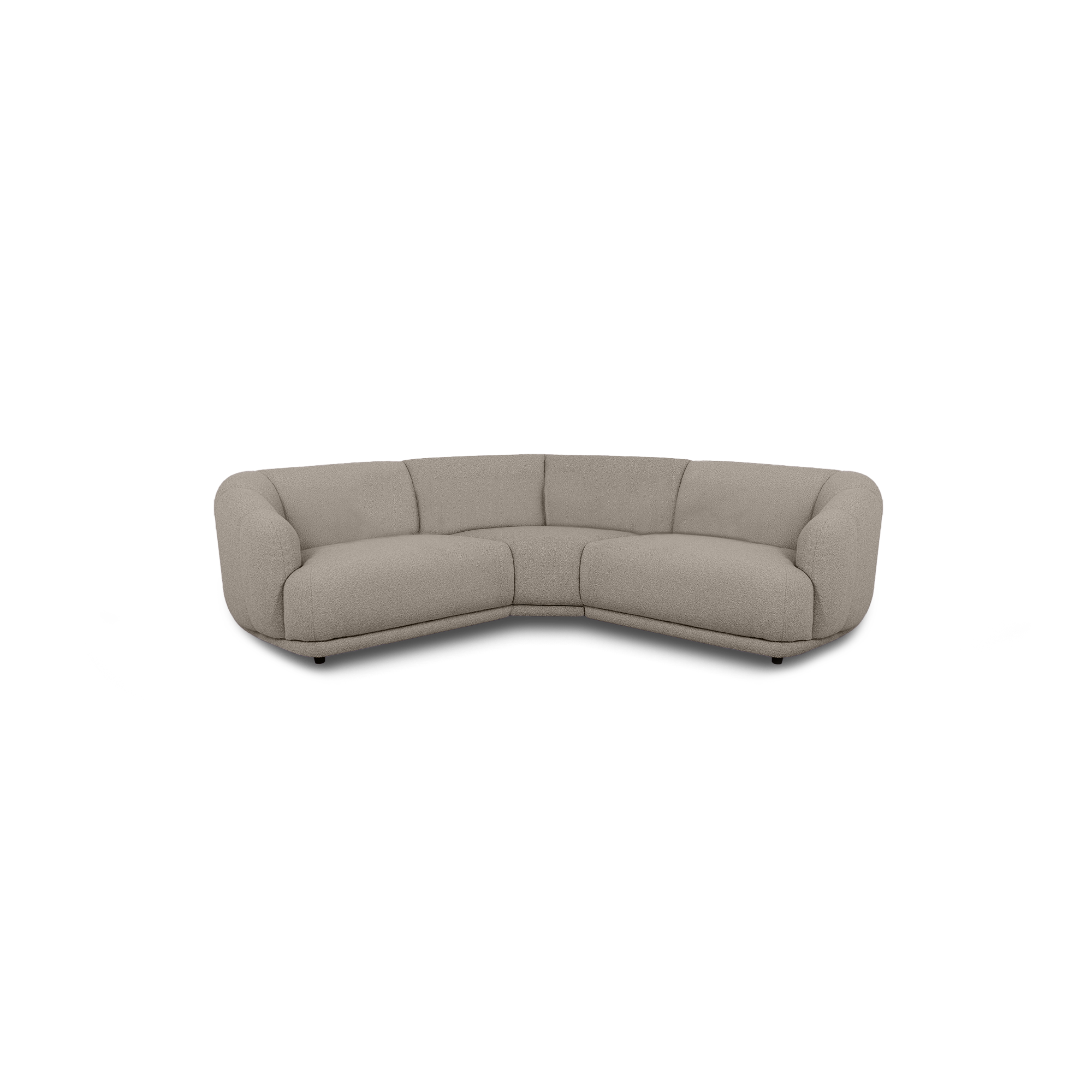 Contour Corner Sofa, small, in silver grey, view 8