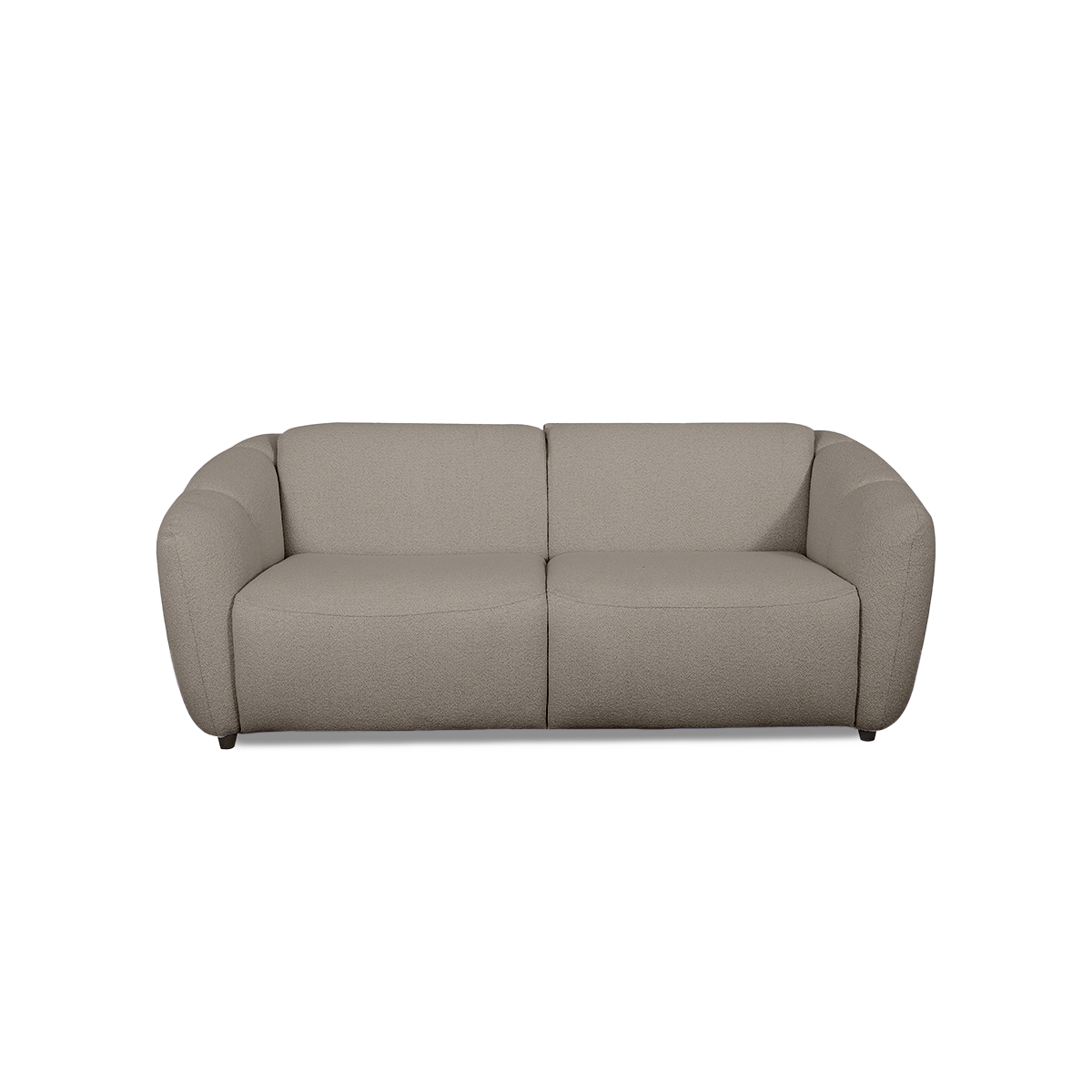 Contour Sofa Bed in Nardo Silver Grey fabric