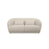 Contour Straight Sofa in Hudson Cream fabric