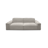 Cubic 3-seat sofa in grey, view 4