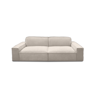 Cubic 3-seat sofa in grey, view 7