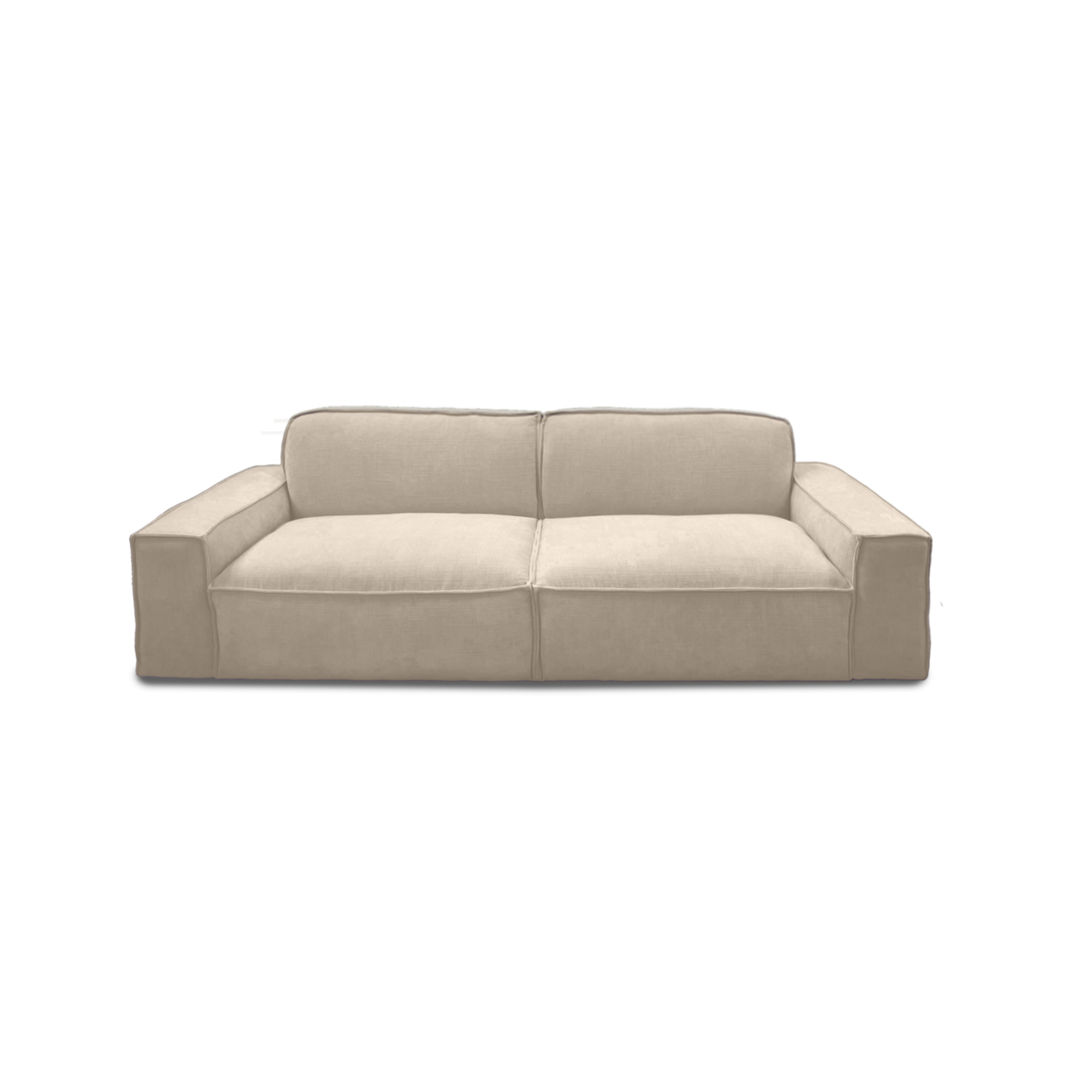 Cubic 3-seat sofa in Light Khaki, view 8