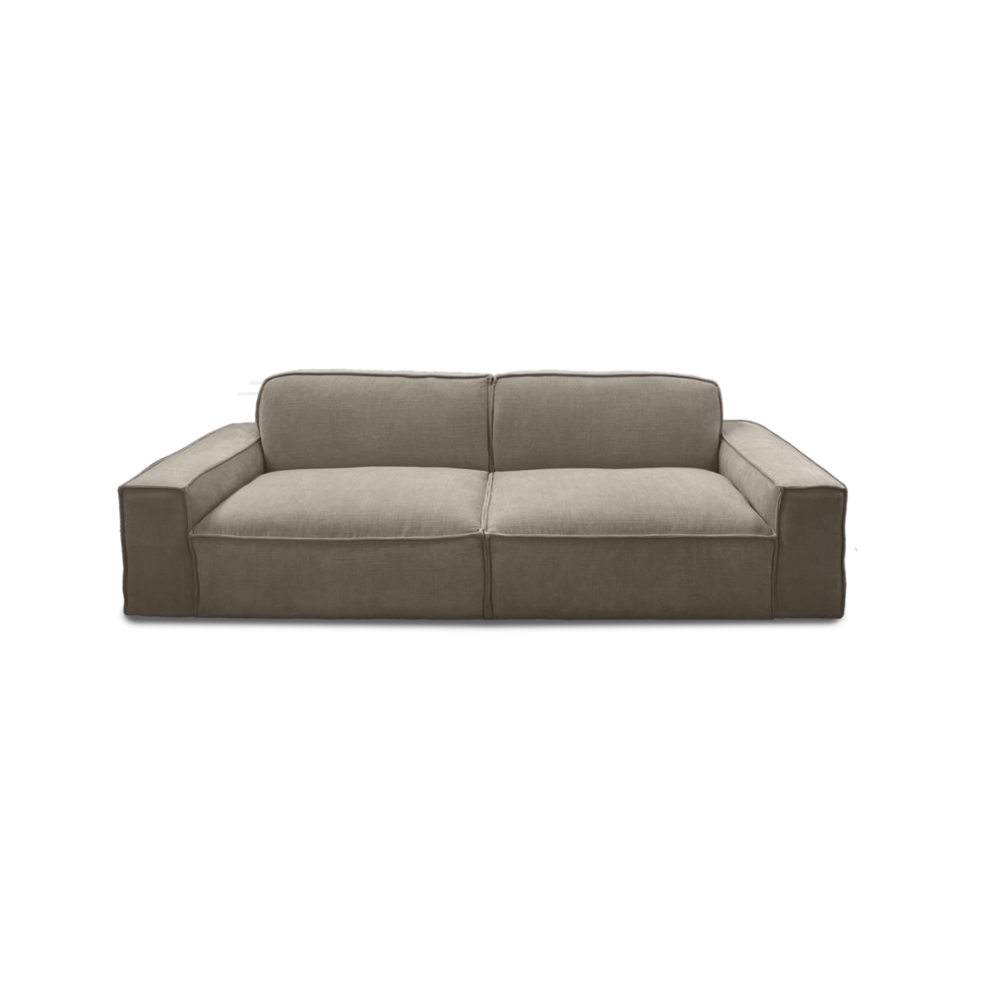 Cubic 3-seat sofa in grey, view 10