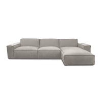 Cubic L-Shape Sofa in grey, view 4
