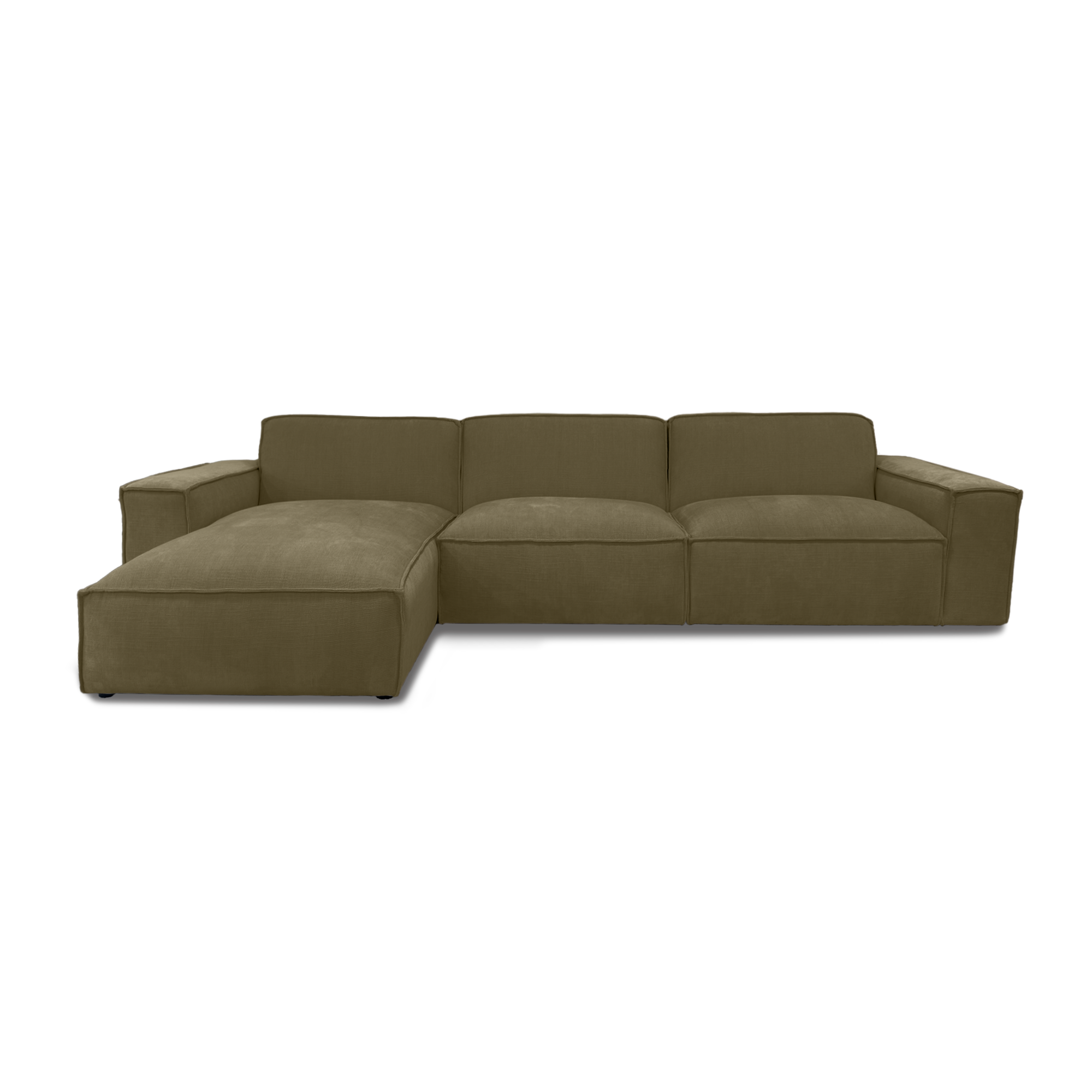 Cubic L-Shape Sofa in green, view 14