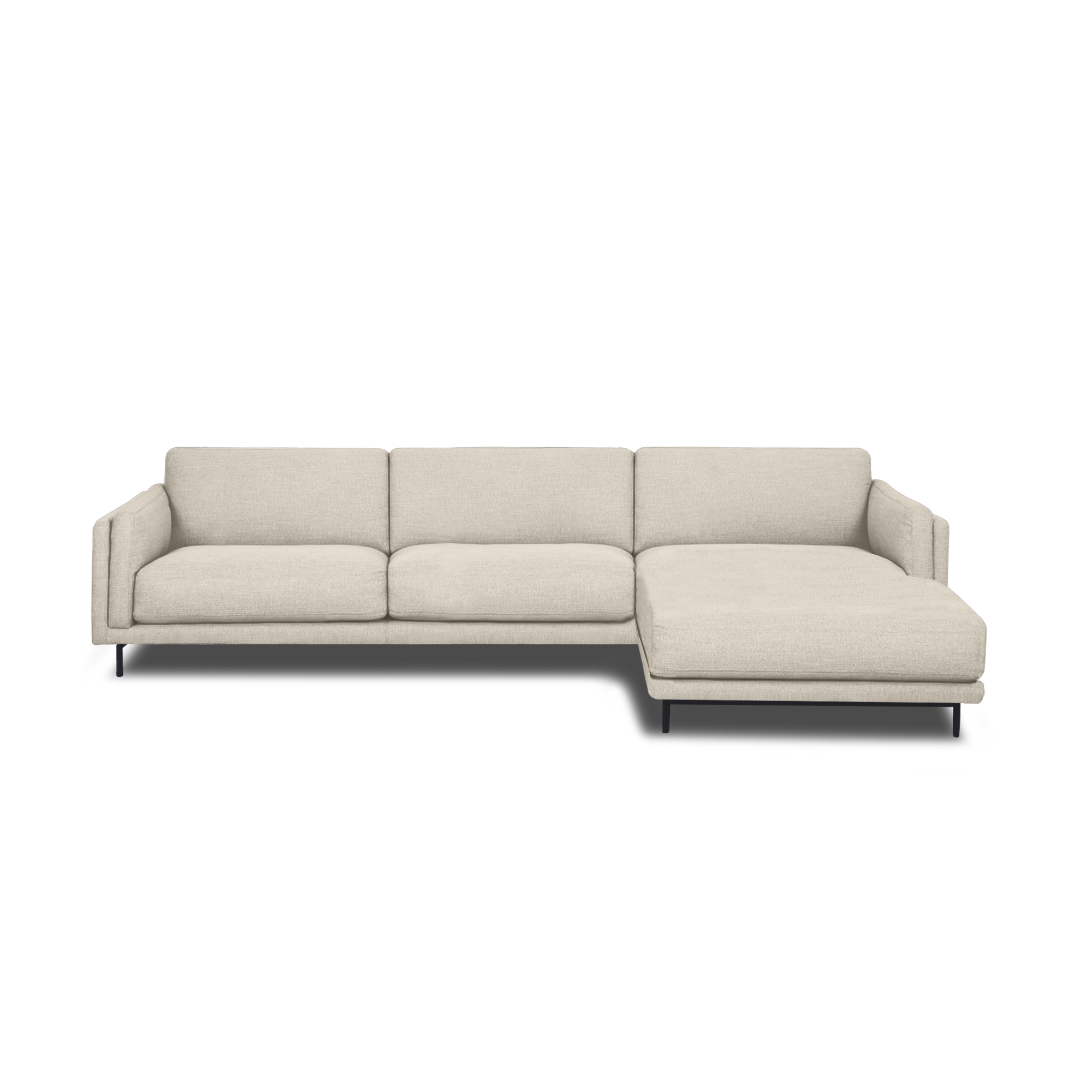 Fraser L-Shape Sofa in cream, view 13