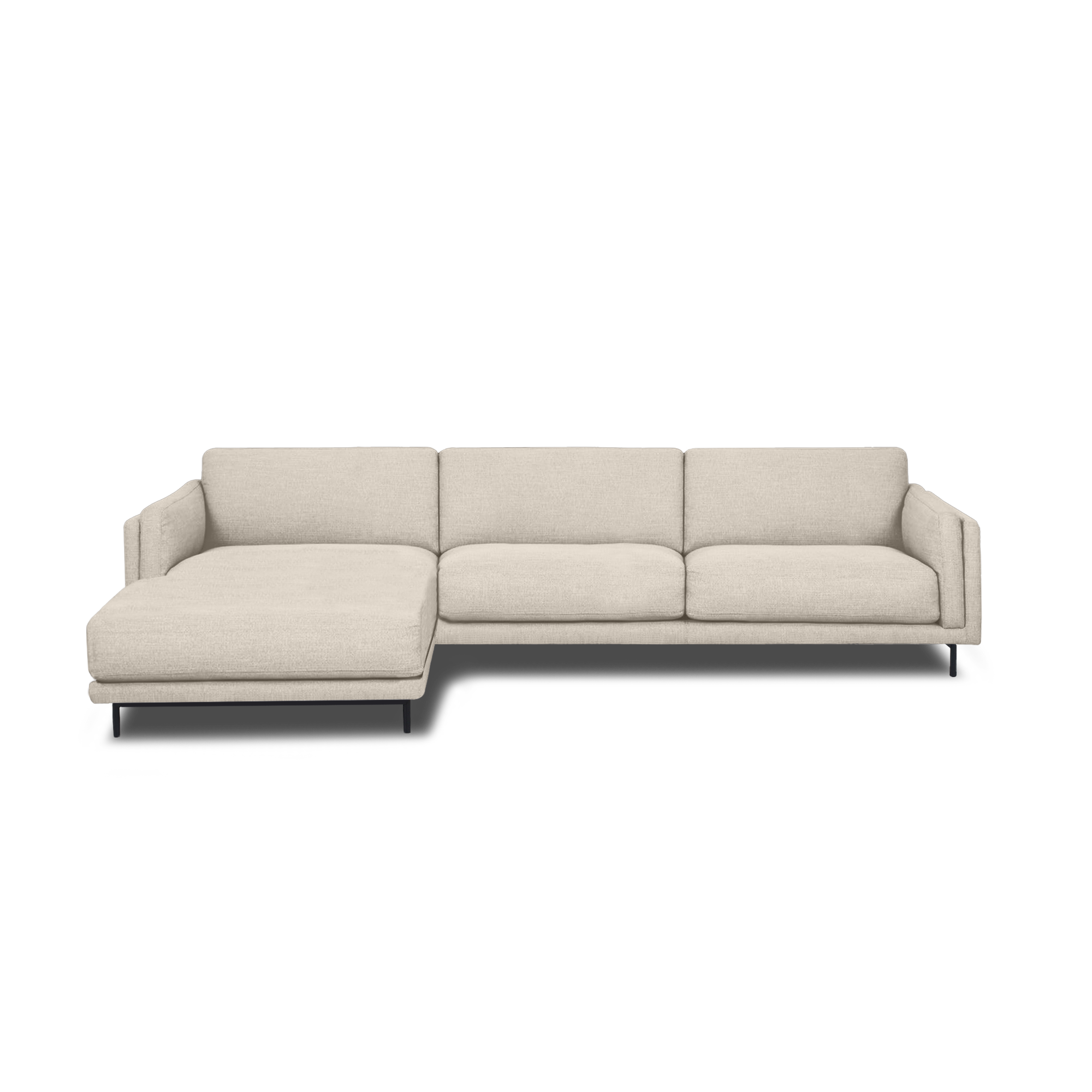 Fraser L-Shape Sofa in cream