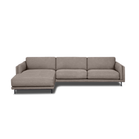 Fraser L-Shape Sofa in taupe, view 4