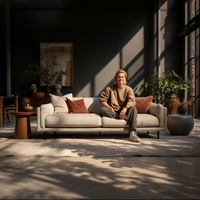 Fraser Straight Sofa, view 12