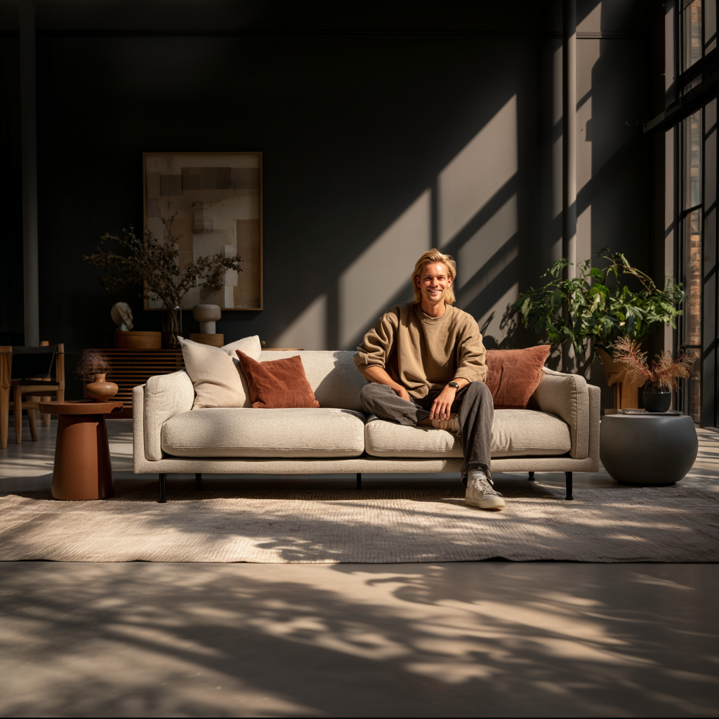 Fraser Straight Sofa, view 12