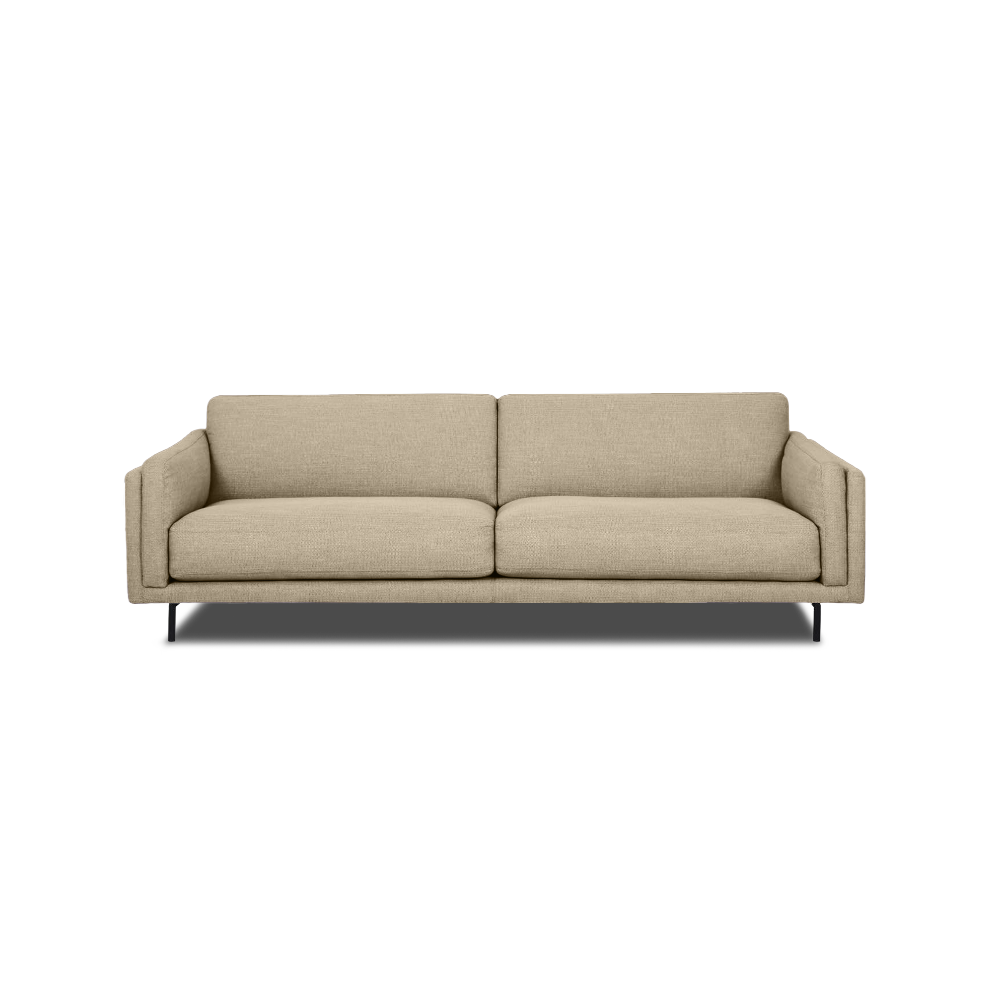 Fraser Straight Sofa in beige