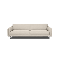 Fraser Straight Sofa in cream, view 4