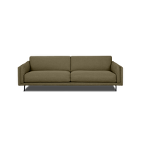 Fraser Straight Sofa in Khaki Green, view 6