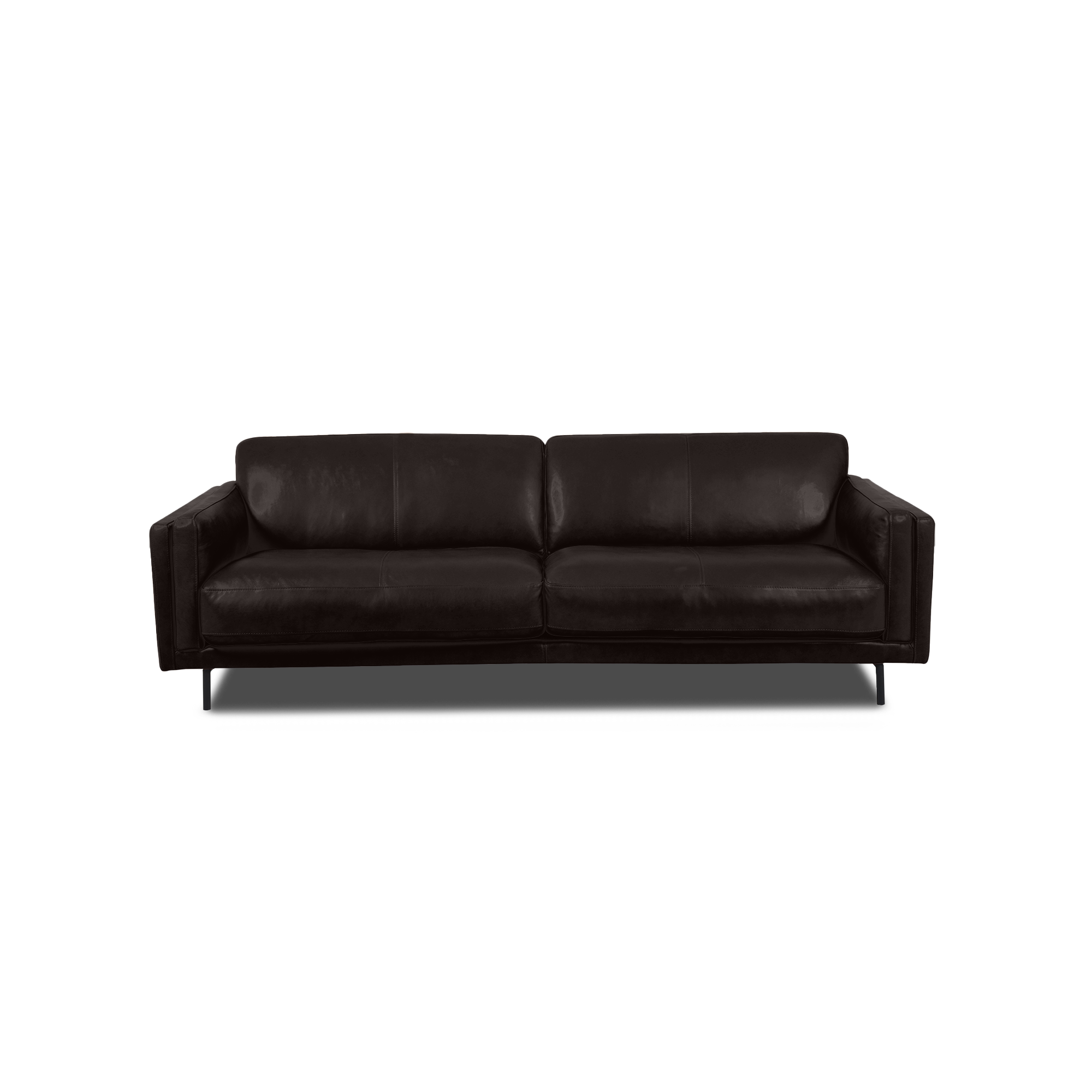 Fraser Straight Sofa - Leather, view 10