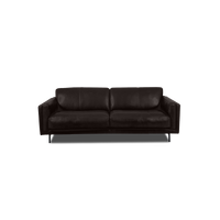 Fraser Straight Sofa - Leather, view 19