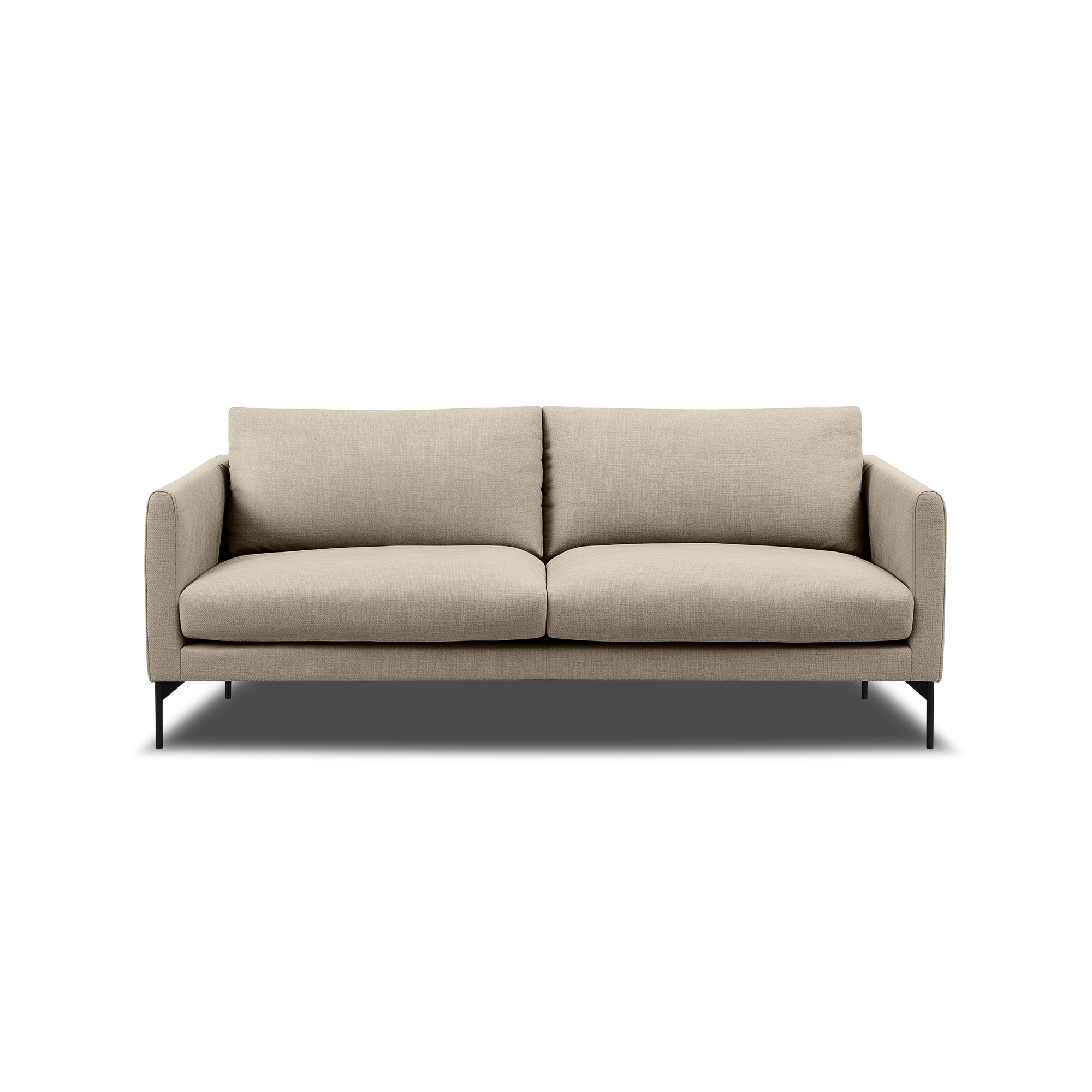 Linear Straight Sofa in ivory, view 10