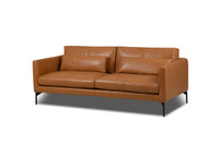 Linear Straight Sofa Leather, view 4