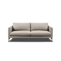 Linear Straight Sofa in grey, view 8