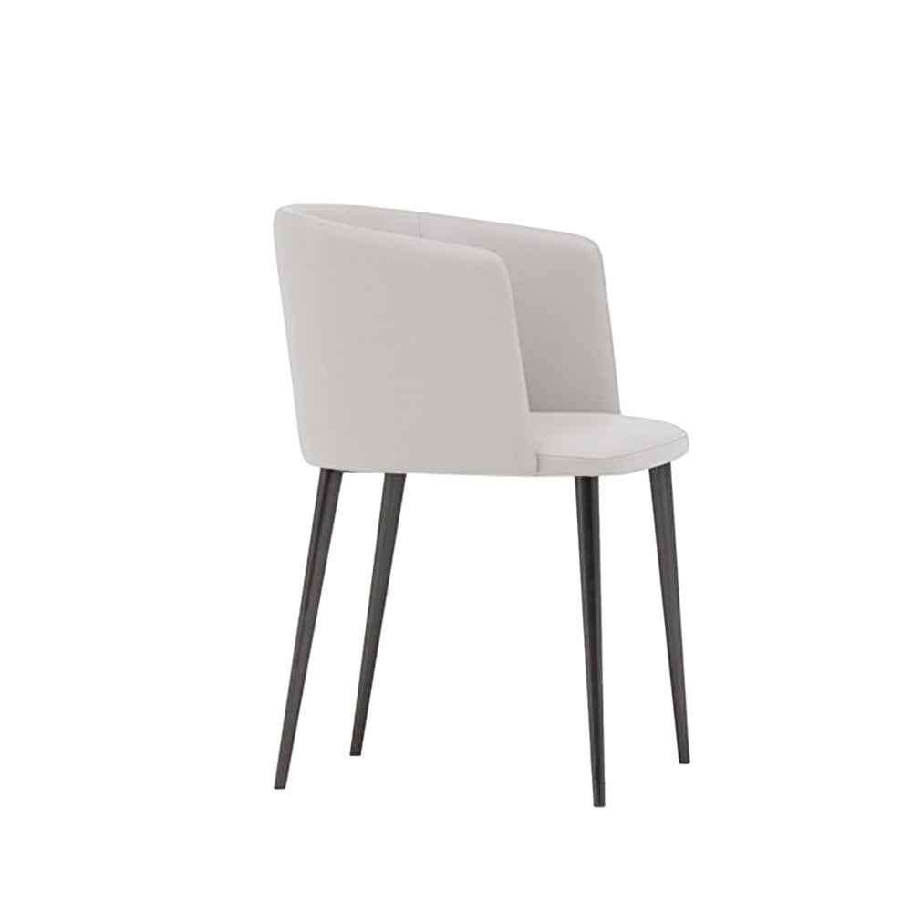Ballet Club Chair in mushroom, room setting