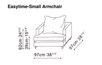 Easytime-Small Armchair, view 3