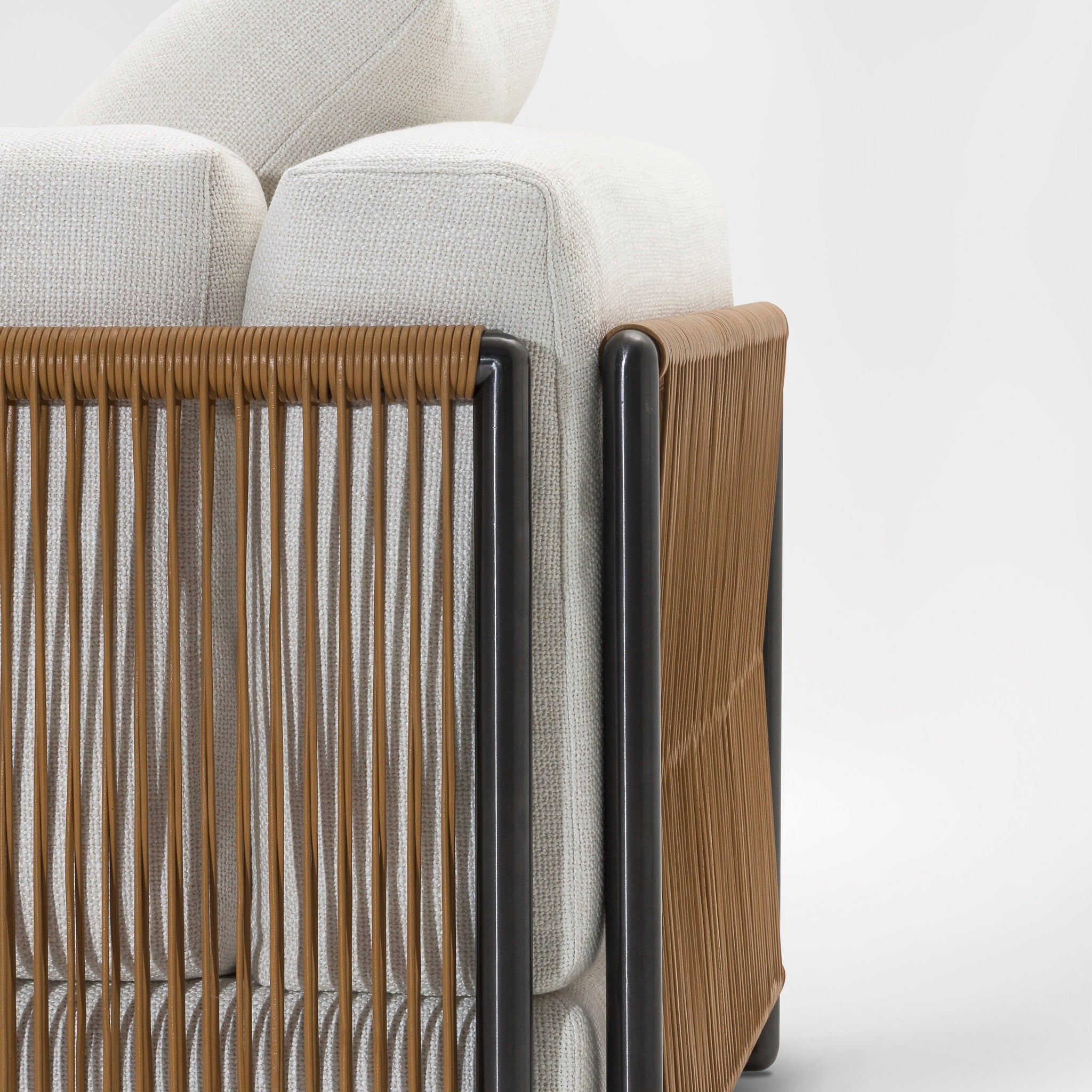 Nature sofa, close up detail