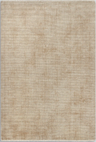 Corbett floor rug, 2 x 3 m, in sand with a fine low pile and a subtle linear texture