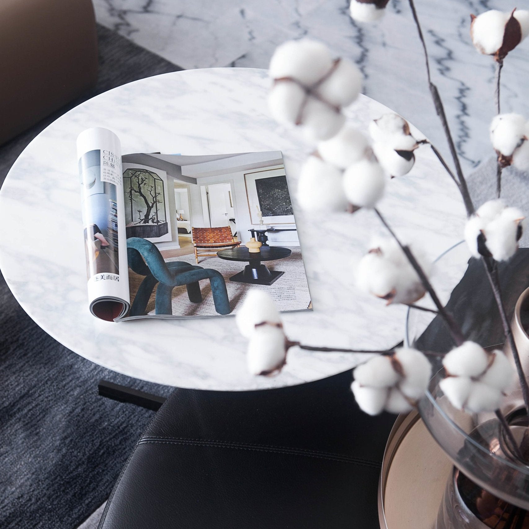 Vary Side Table Round 60, view 2