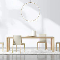 Joint Dining Table in natural oak, view 7