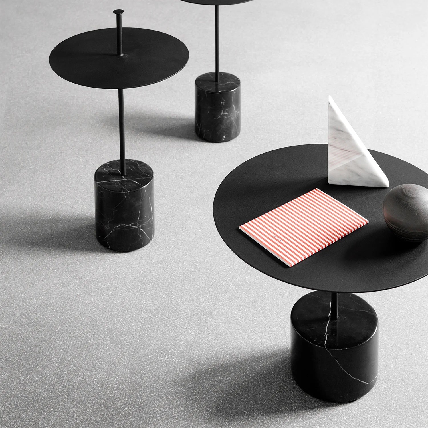 Calibre Side Table Low, side view