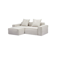 Elio Junior 2-Piece Sofa with Chaise, view 4