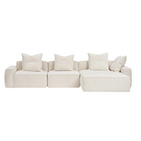 Elio Junior 3-Piece Sofa with Chaise, view 4