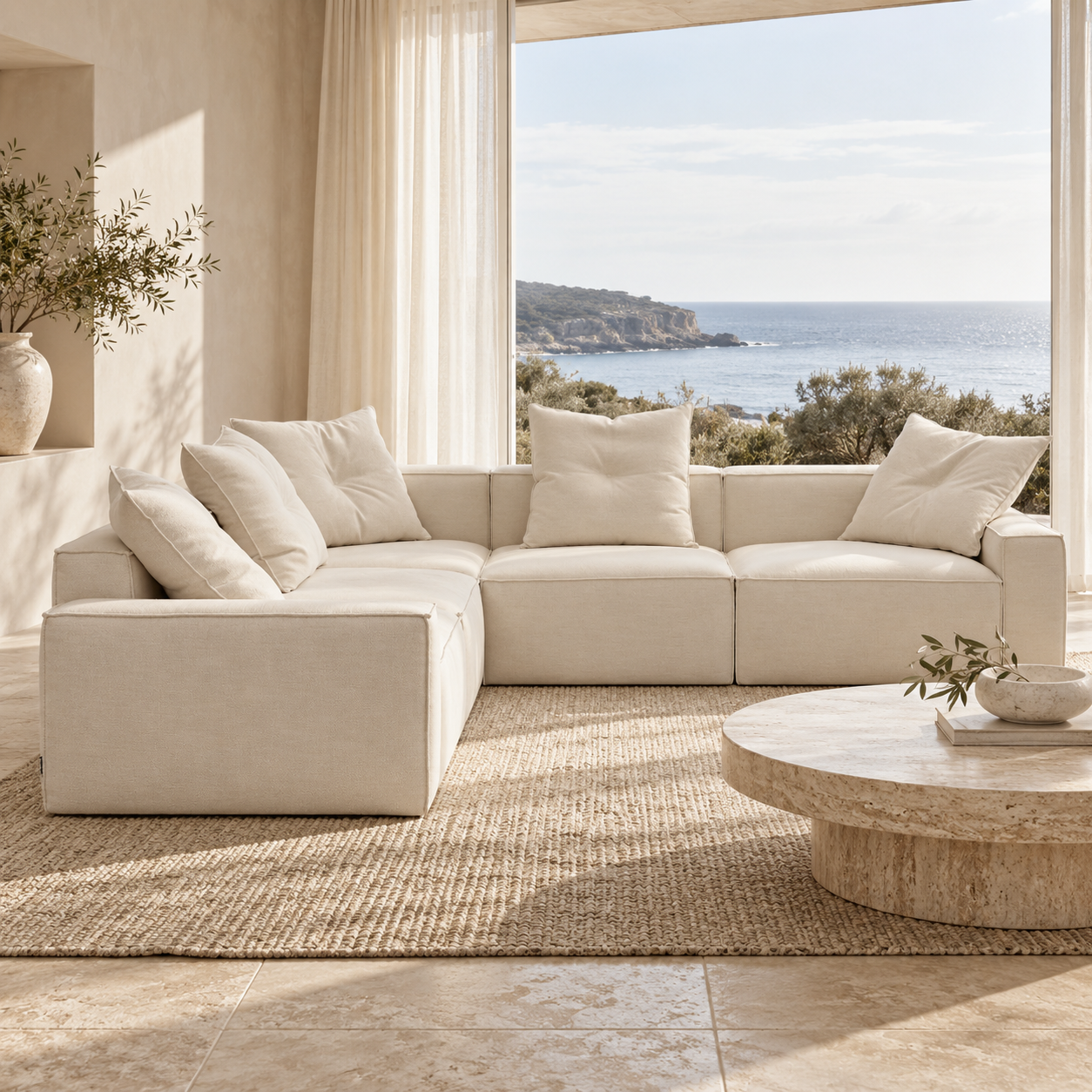 Elio Junior 4-Piece Corner Sofa
