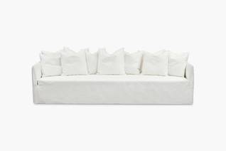 Joe Deep Sofa in white, view 5