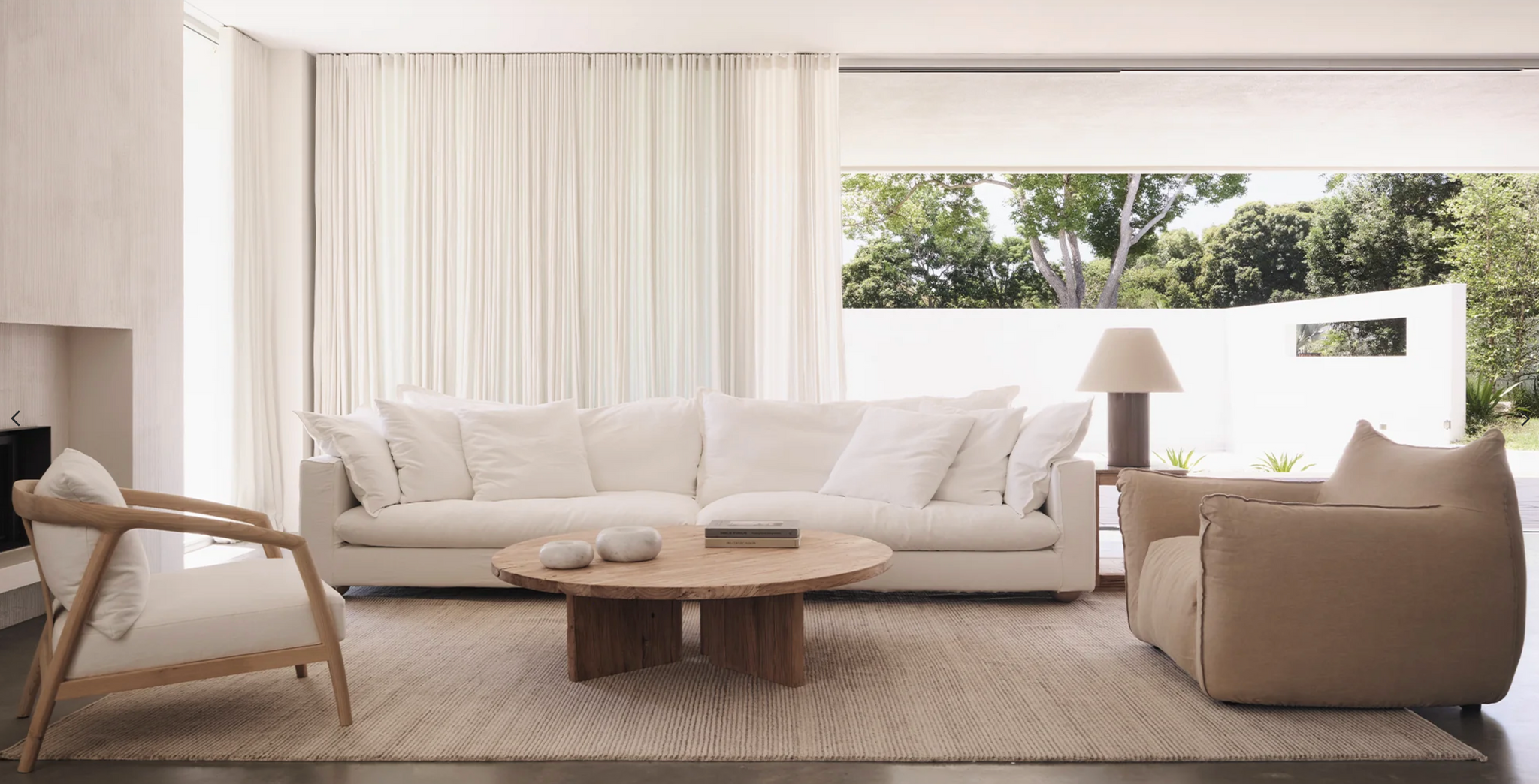 Maki Armchair Natural, view 2