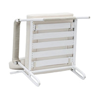 Rodeo Outdoor Lounge Chair in White, view 6