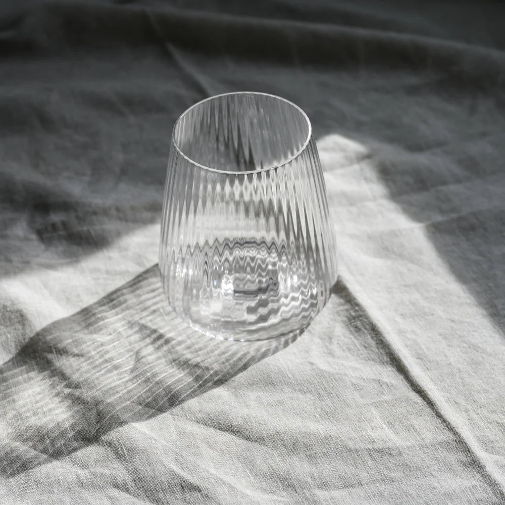 Melted Crystal Glassware - Set of 4