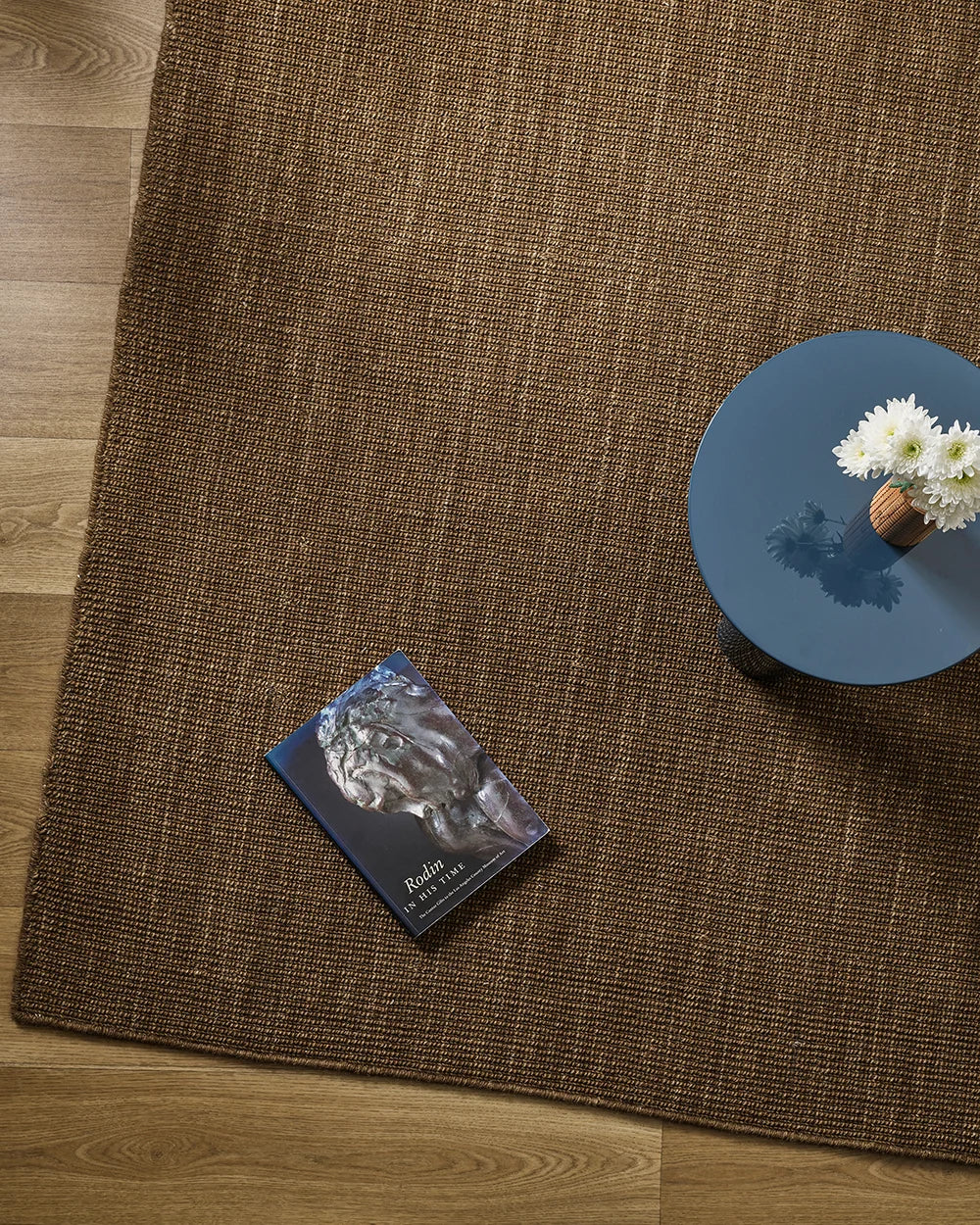 Linden Floor Rug in Ironbank