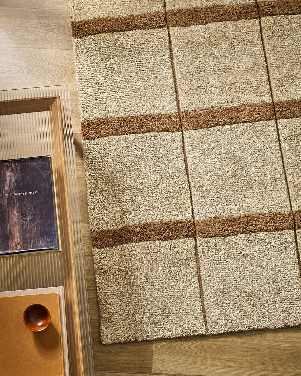 Mesa Floor Rug in Camel