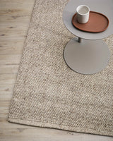 Nebraska Floor Rug in Pebble