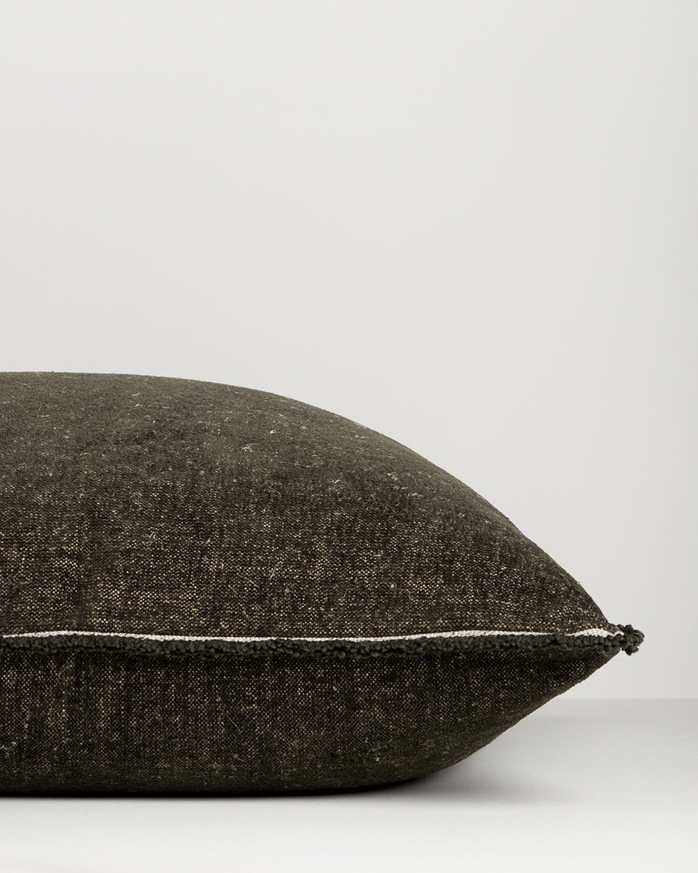 Sutton Cushion in olive, view 4