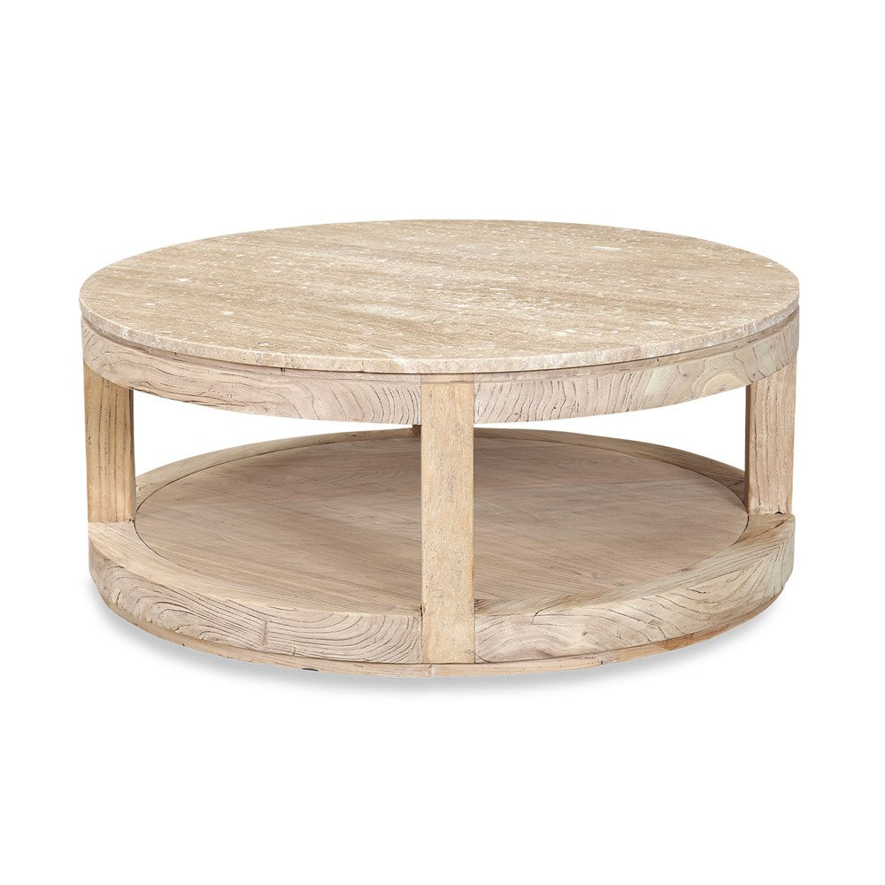 Axol Old Elm Round Coffee Table 1.2m