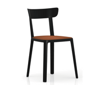 Cadrea Chair Seat Pad in black, view 2