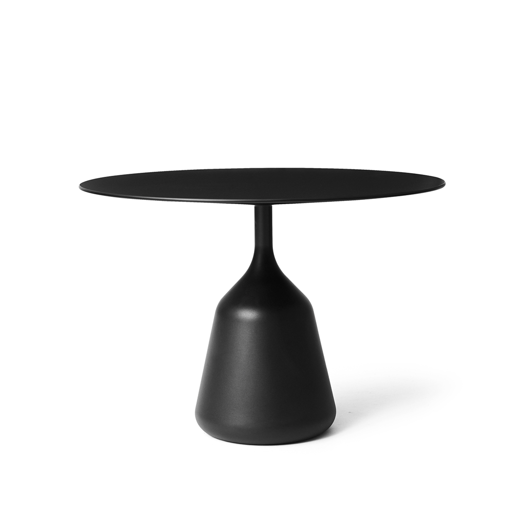 Coin Side Table Low, side view