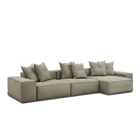 Elio 3-Piece Sofa with Chaise