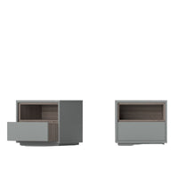 Pixel Bedside Open Shelf