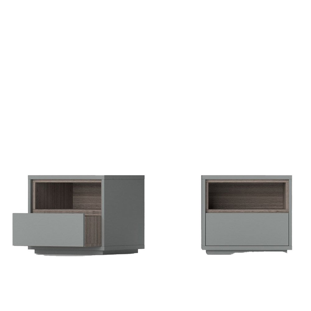 Pixel Bedside Open Shelf