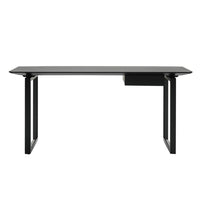 Verge Desk 1.6m in black walnut