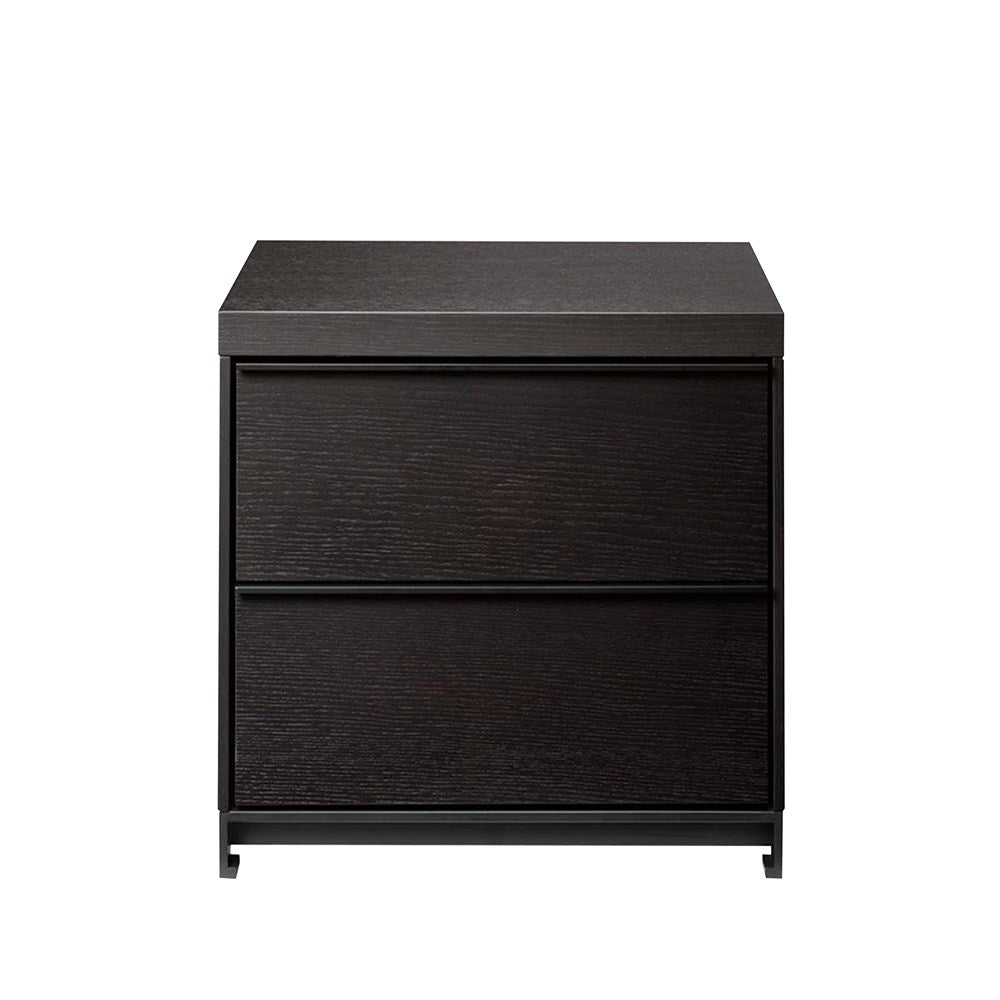 Max Narrow Bedside 2 Drawer, view 1