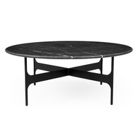 Floema Coffee Table Large 85cm dia. in black, view 2