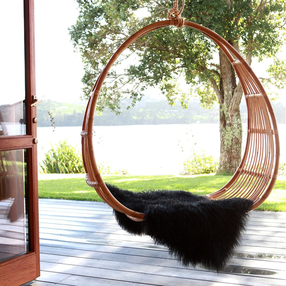 Tibetan Lambskin Rug, view 1